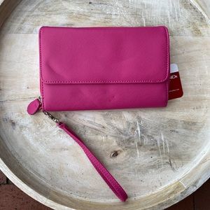 Mundi Pink Safe Keeper Wallet